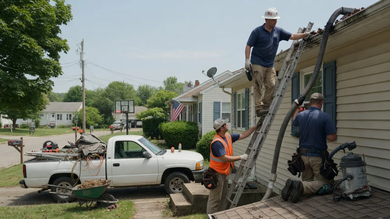 Gutter Installation in Grissom Arb, IN near me